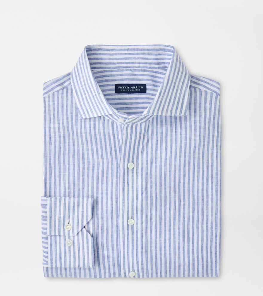 Astino Lino Stripe Shirt image number 1