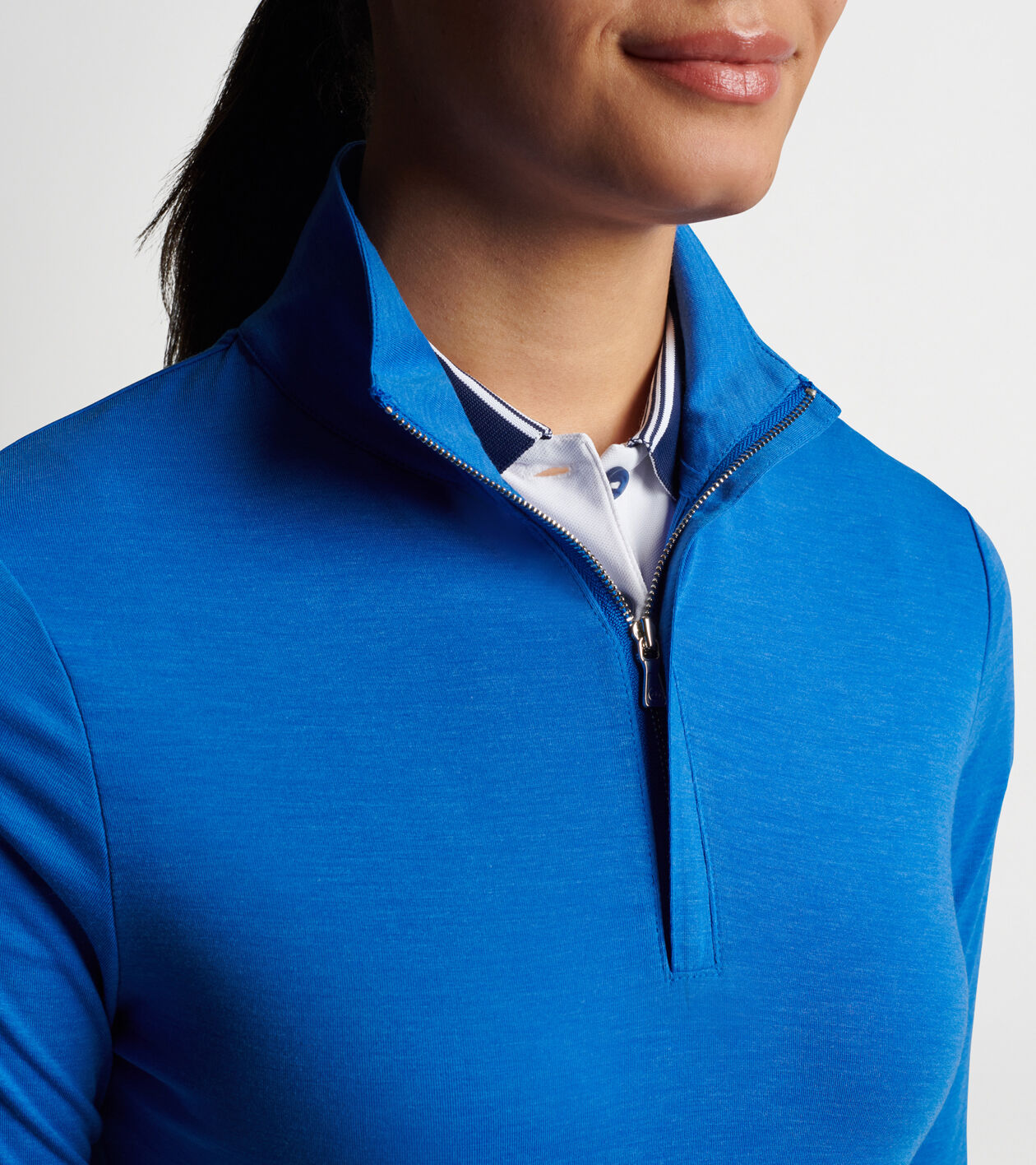 Evelyn drirelease Quarter Zip Women s Tops Peter Millar