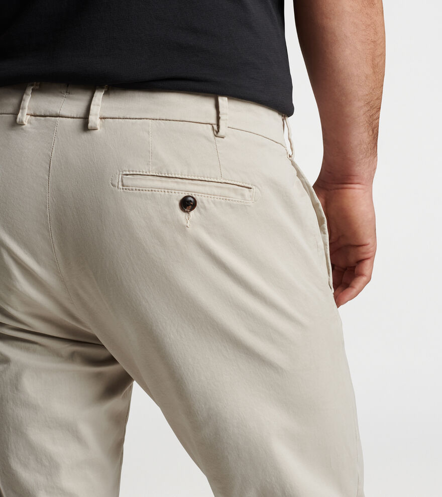 Concorde Garment-Dyed Flat-Front Trouser image number 4