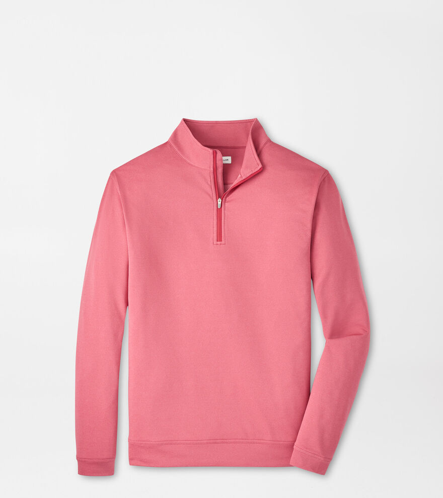Perth M&eacute;lange Performance Quarter-Zip image number 1