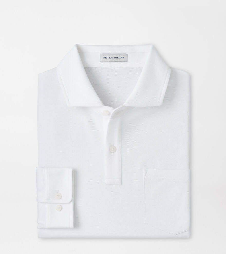 Everyday Piqu&eacute; Long Sleeve Polo image number 1