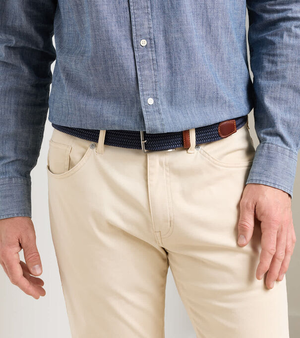 Waxed Braided Belt - Alternate Image 1