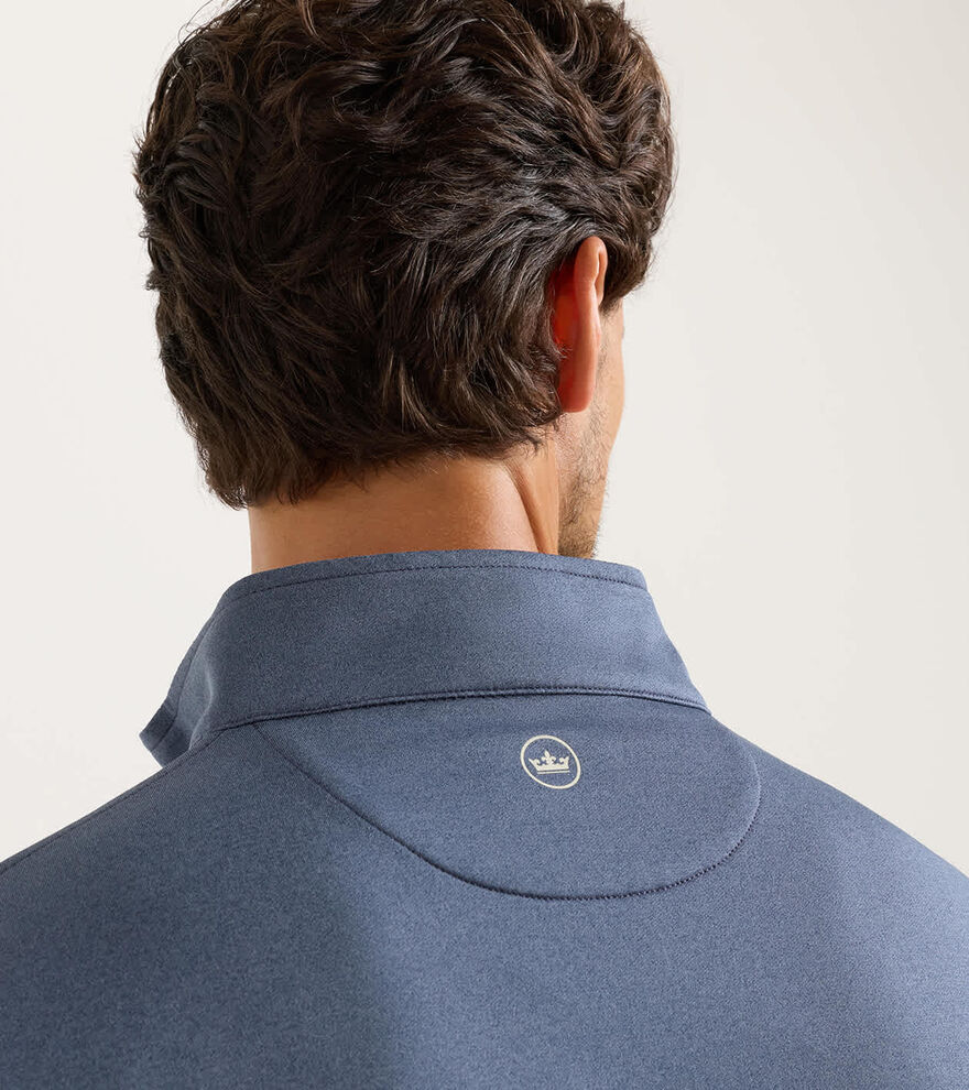 Perth M&eacute;lange Performance Quarter-Zip image number 5