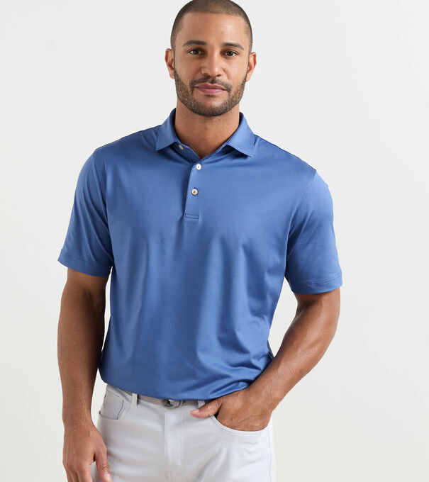 Solid Performance Jersey Polo - Alternate Image 1