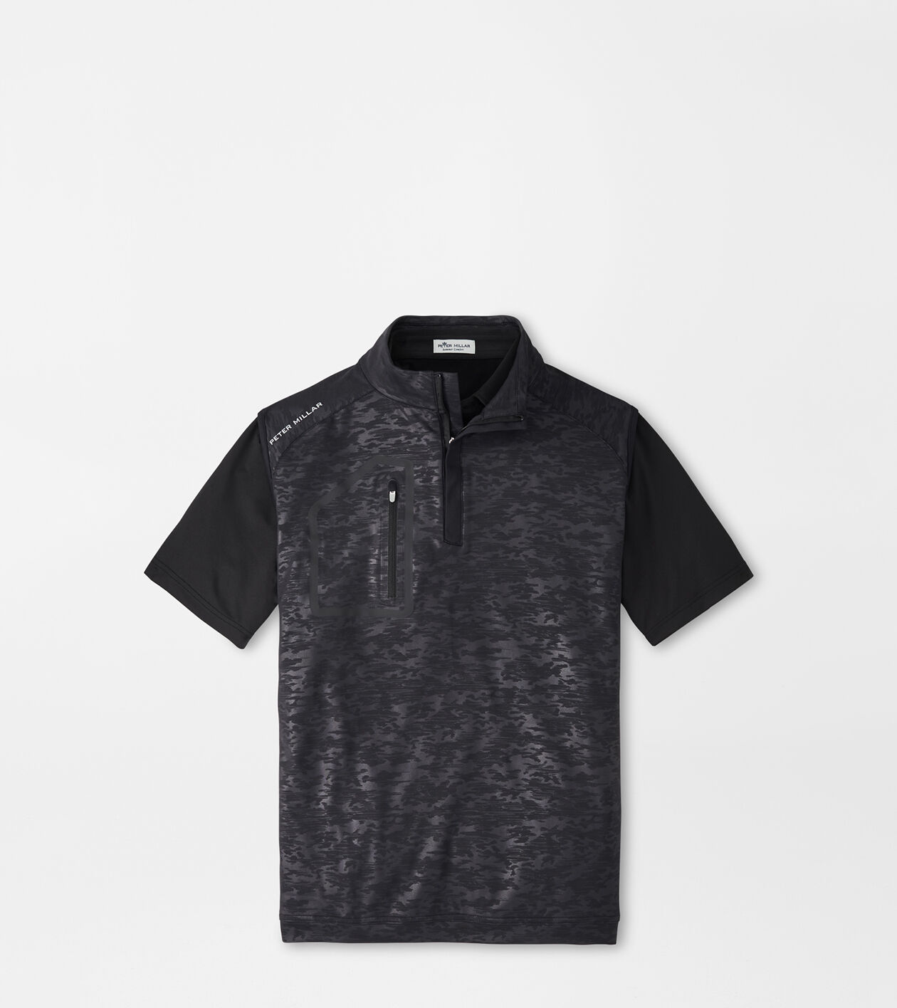 Forge Camo Performance Quarter Zip Gilet