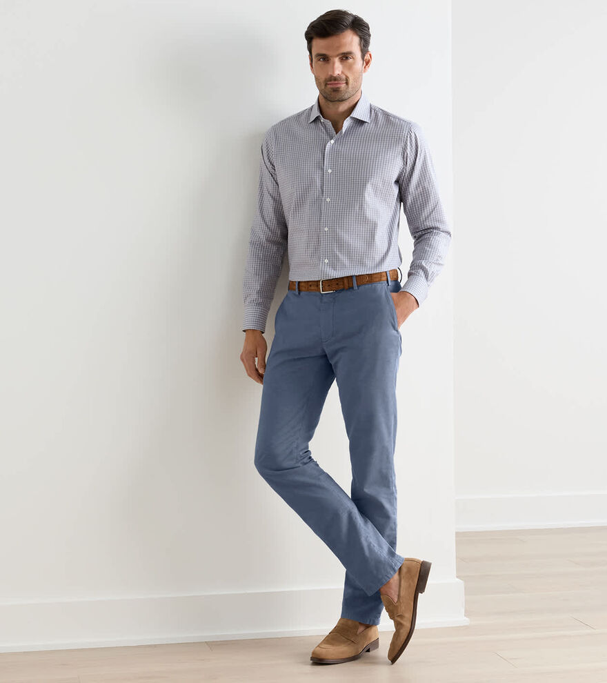 Somerset Flat Front Trouser - Alternate Image 1
