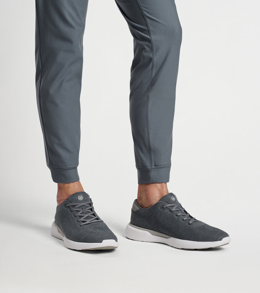 Peter Millar Men's Glide V3 Sneaker - Iron