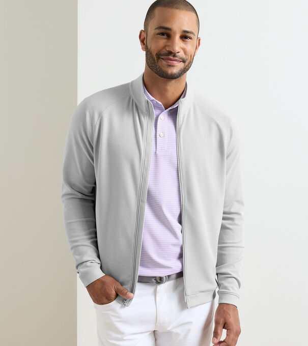 Cradle Piqu&eacute; Performance Full-Zip