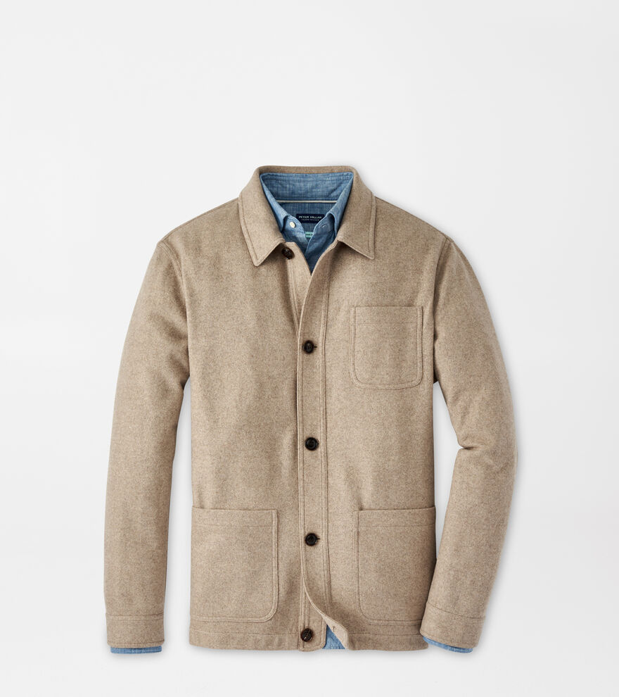 Artisan Crafted Cashmere Chore Coat Men's Jackets & Coats Peter Millar