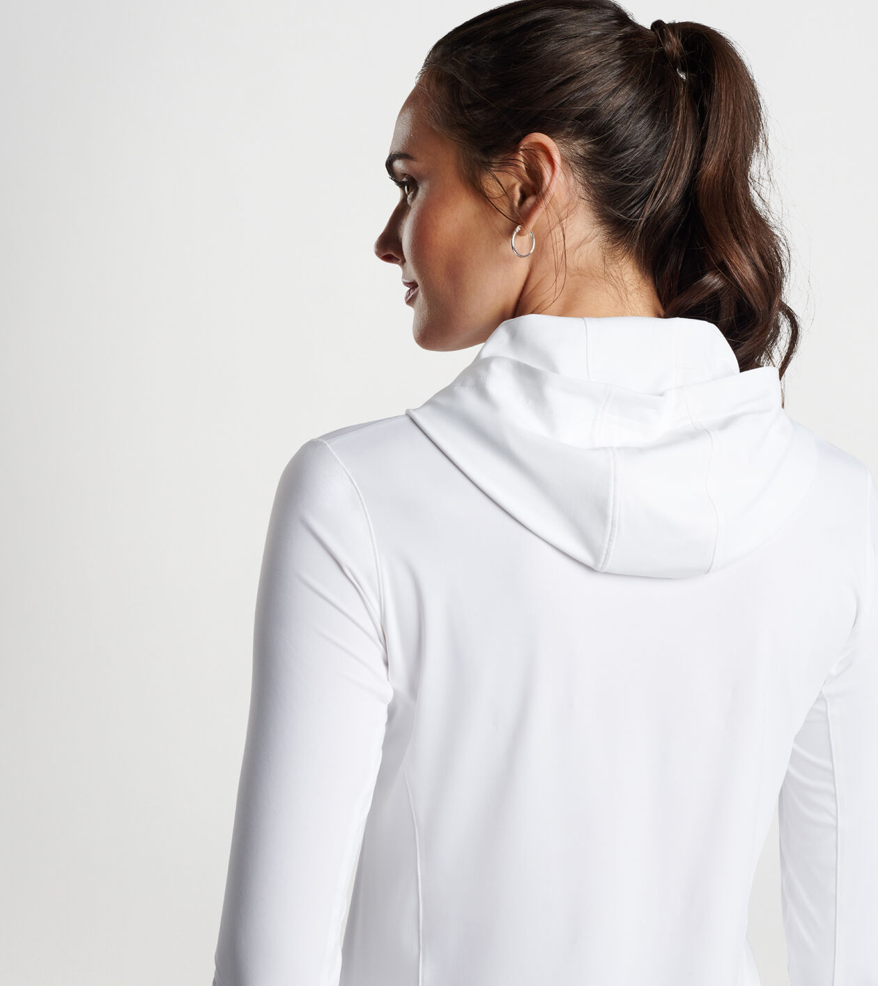Womens hooded sun shirt top