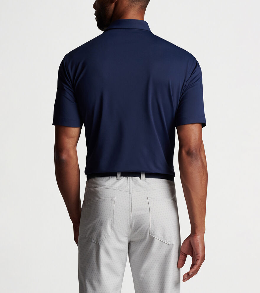 Solid Performance Jersey Polo (Edwin Spread Collar) | Men's Polo Shirts ...