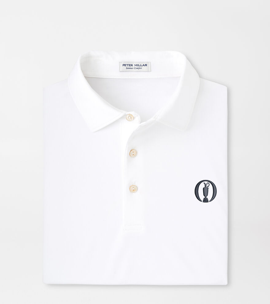 The Open Solid Performance Jersey Polo image number 1