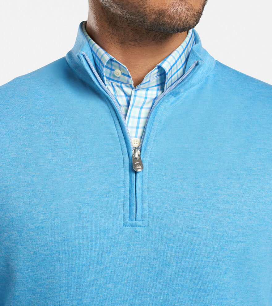 Peter millar comfort interlock quarter zip pullover outlet