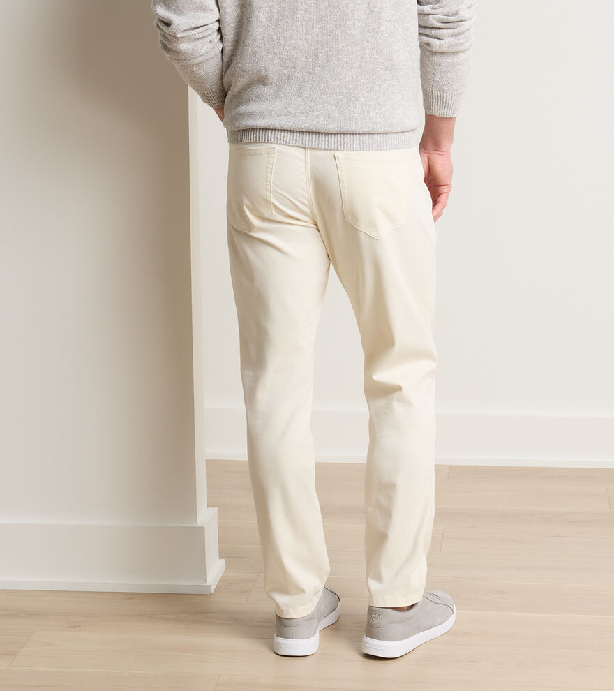 Signature Sateen Five-Pocket Trouser image number 3