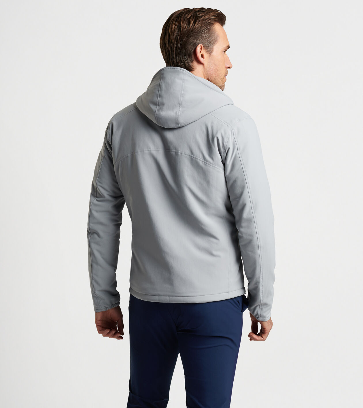 Snap hoodie top