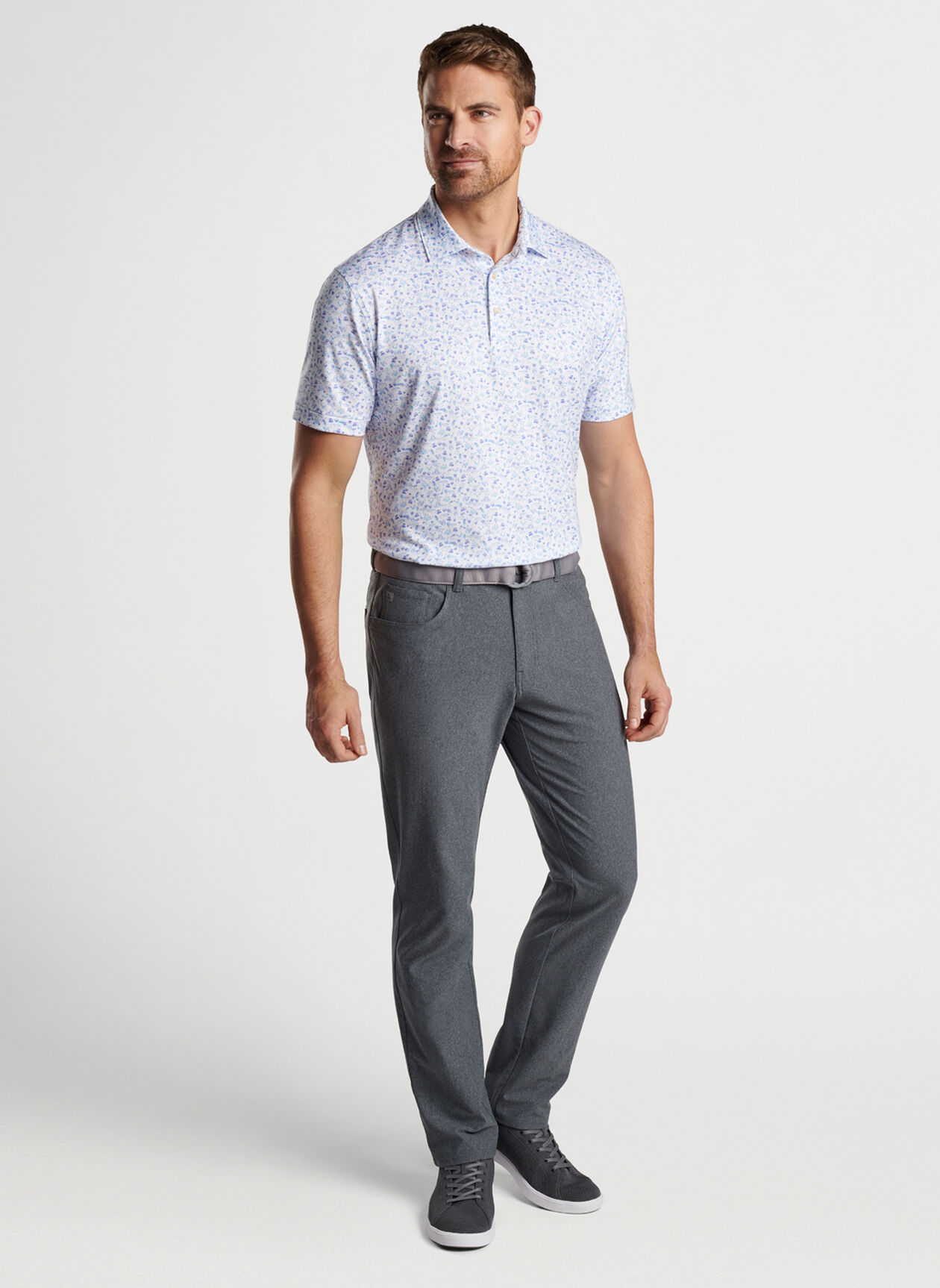 Fairway Free For All Performance Jersey Polo Men's Polo Shirts