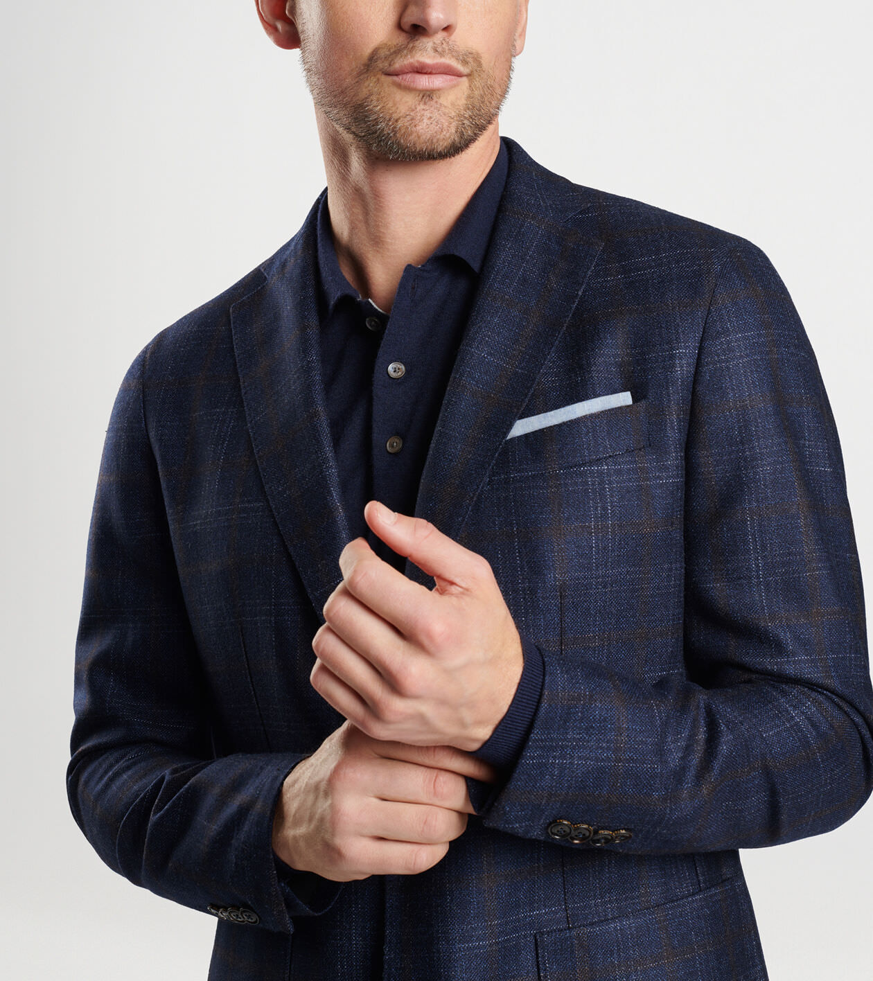 Mens windowpane sport coat outlet