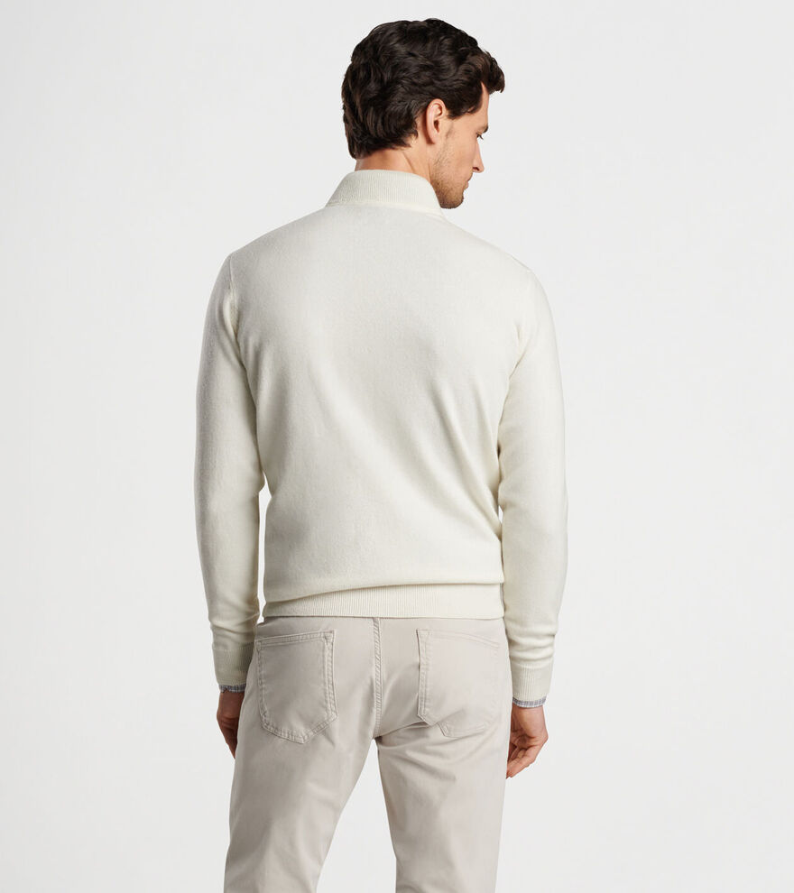 Artisan Crafted Cashmere Flex Quarter-Zip image number 3