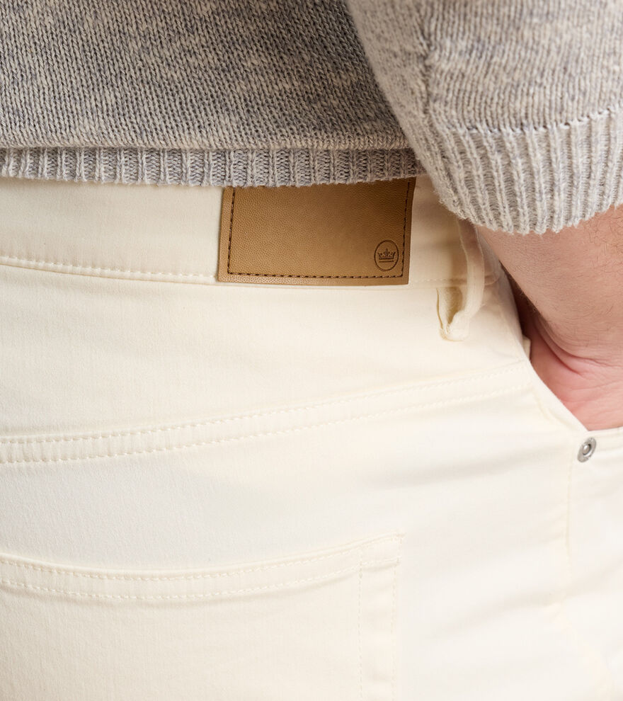 Signature Sateen Five-Pocket Trouser image number 4