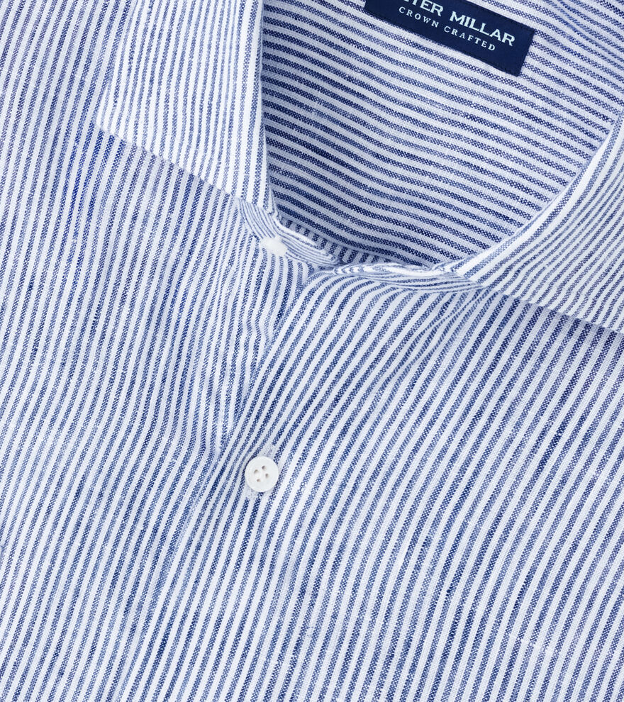Astino Lino Stripe Shirt image number 5