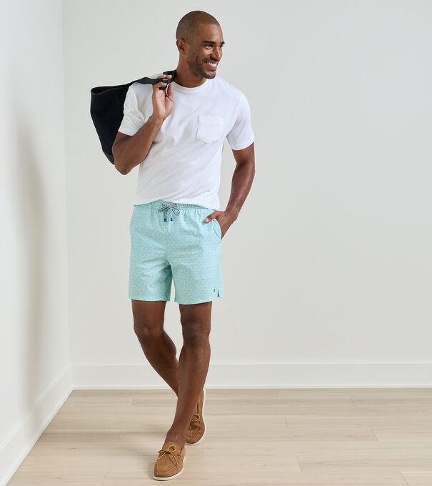 Tide Lines Swim Trunk