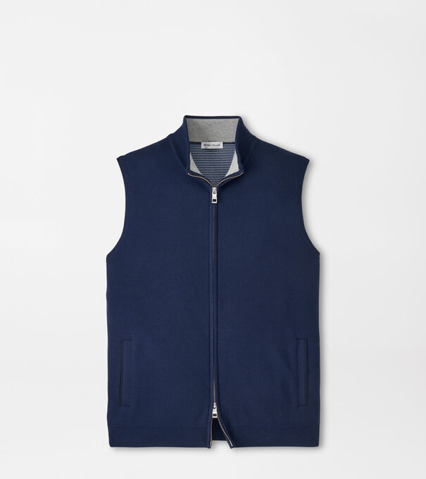 Coolspun Lite Full-Zip Sleeveless Jumper