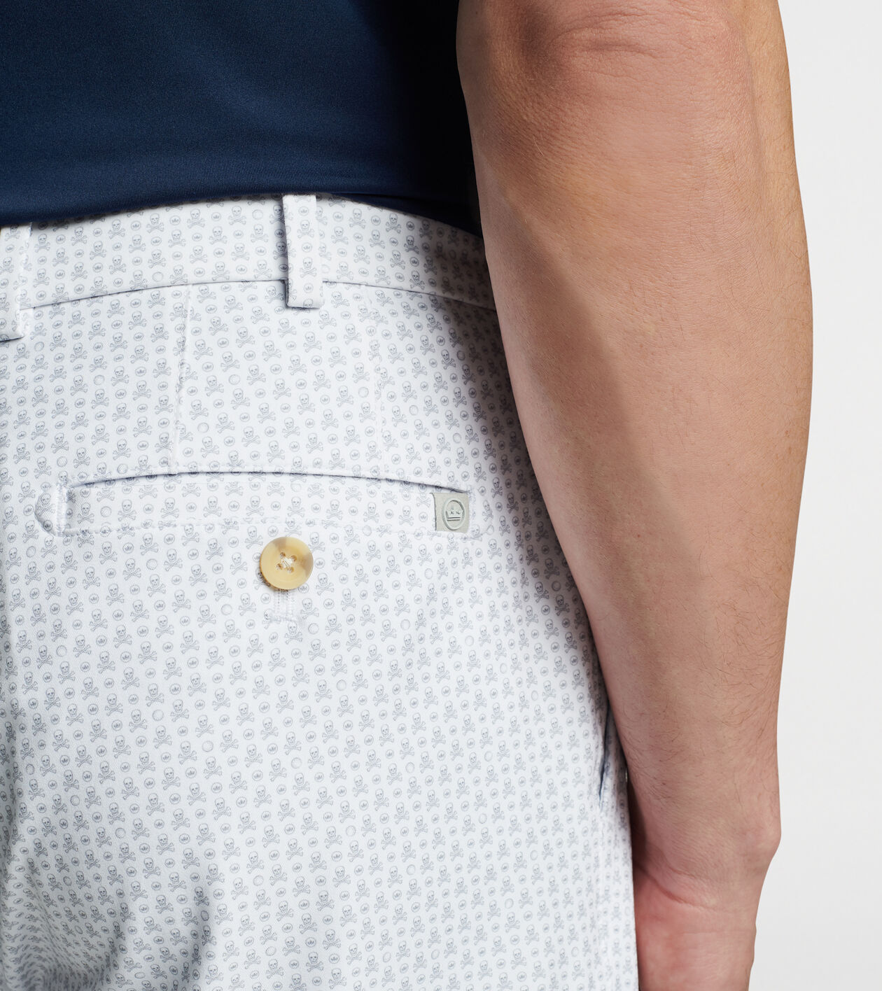 Salem Skull In One Performance Short Men s Shorts Peter Millar