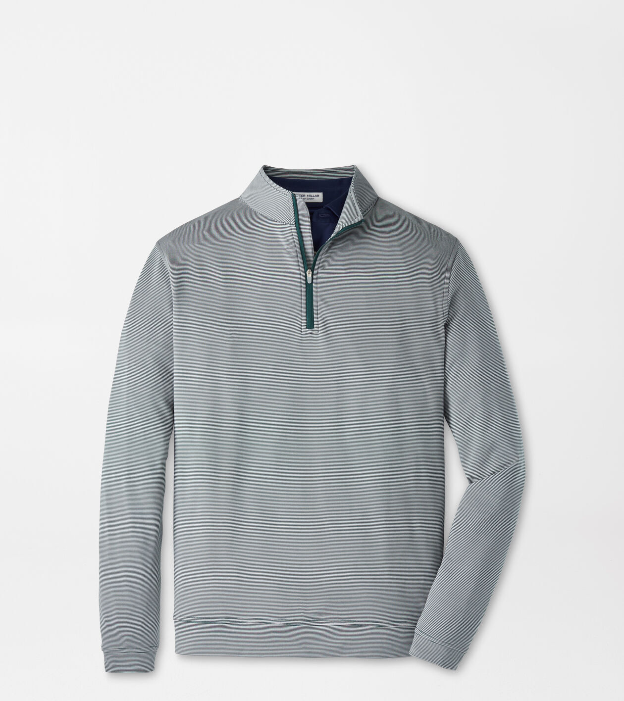 Perth Sugar Stripe Performance Quarter-Zip | Men's Pullovers