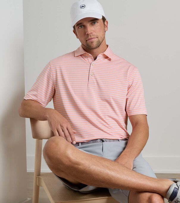 Dunnes Performance Jersey Polo - Alternate Image 1