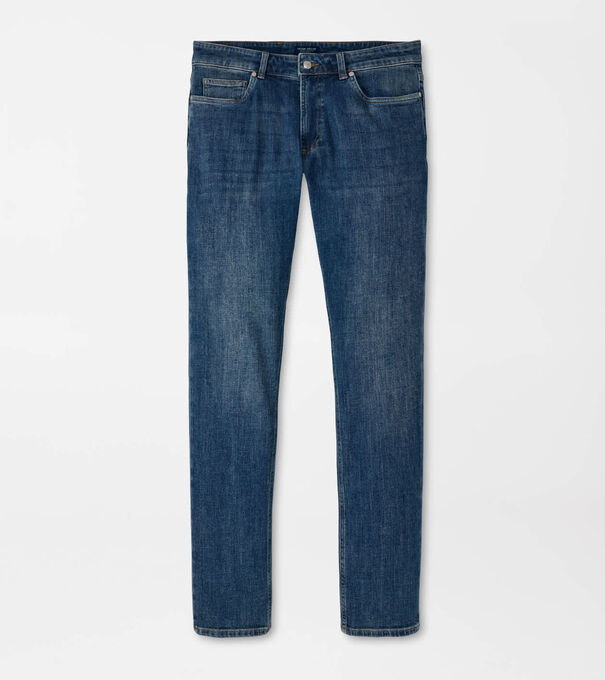 Vintage Washed Five-Pocket Denim
