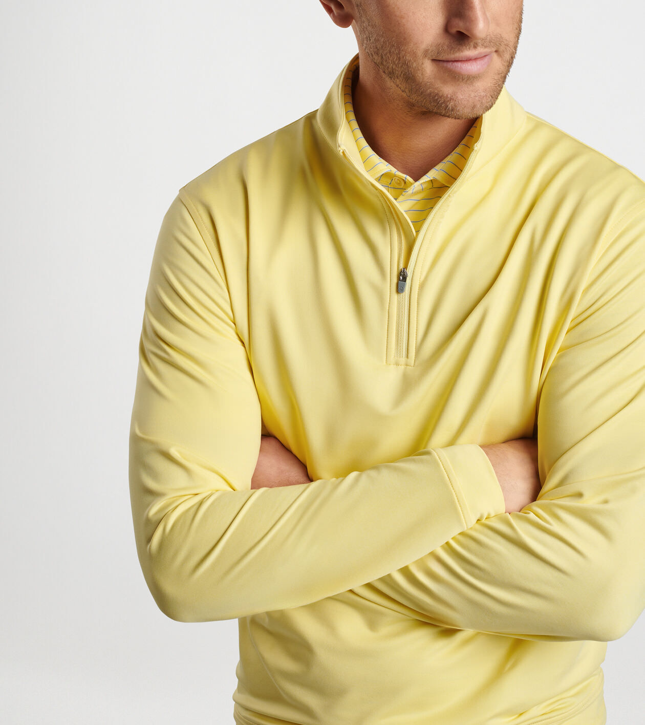 Perth Melange Performance Quarter Zip