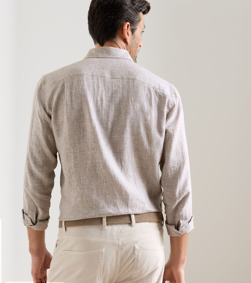 Astino Lino Check Shirt image number 3