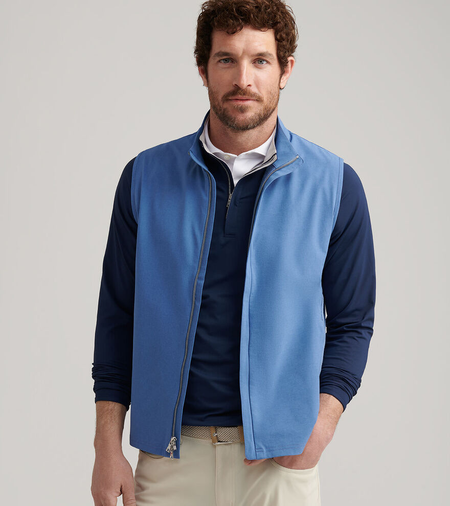 Solstice Performance Hybrid Full-Zip Gilet - Alternate Image 1