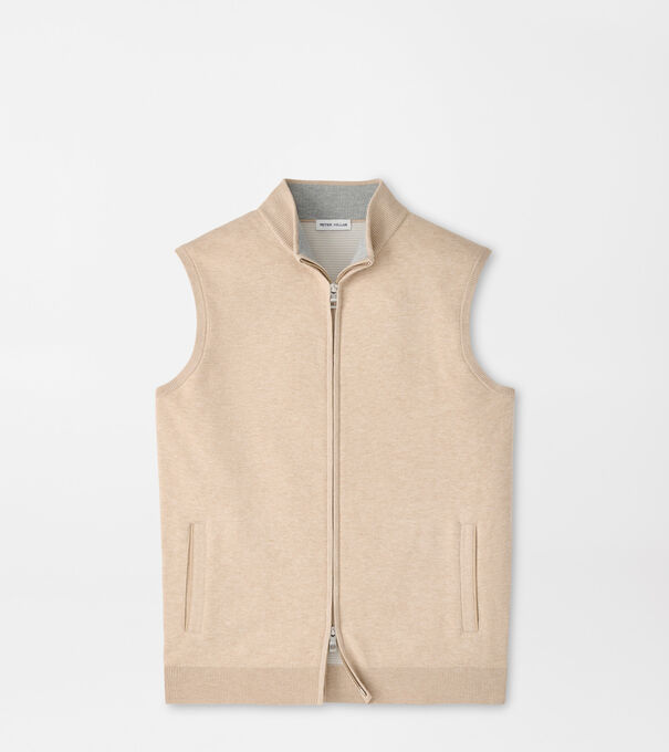 Coolspun Lite Full-Zip Sleeveless Jumper