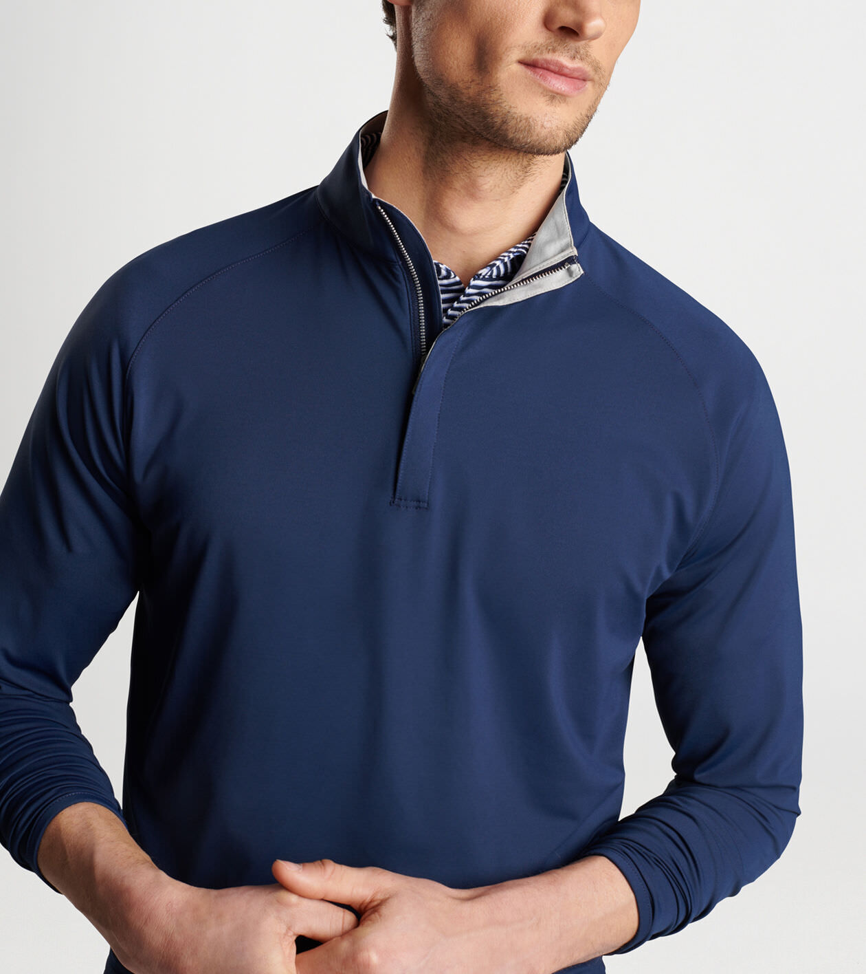 Men's performance quarter zip sale