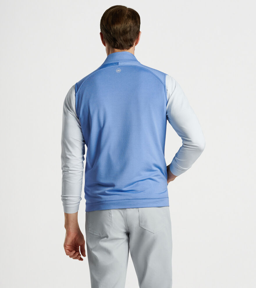 HRM Gilet à capuche Performance Body Warmer pour homme I Commerce équitable Outdoor Gilet 100 g/m² I 100% polyamide léger et robuste, bleu roi, XL