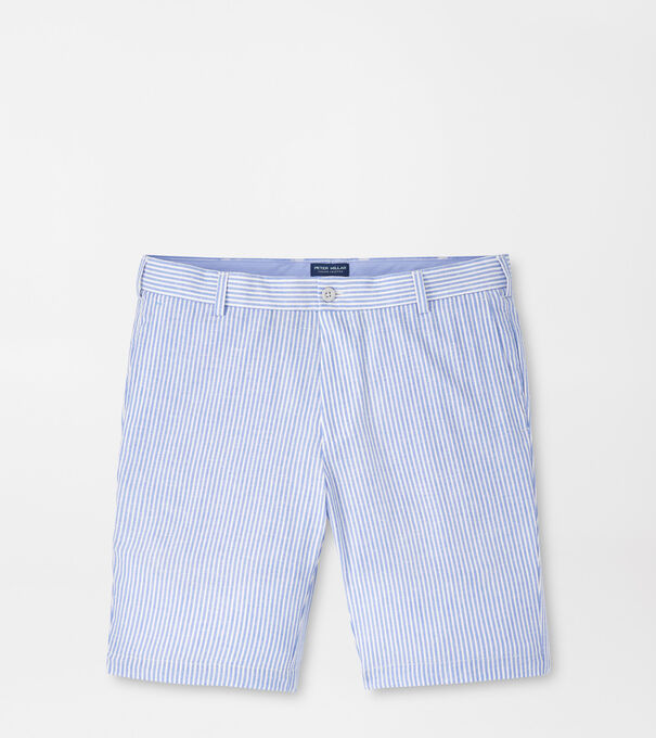 Surge Linen-Blend Stripe Performance Short