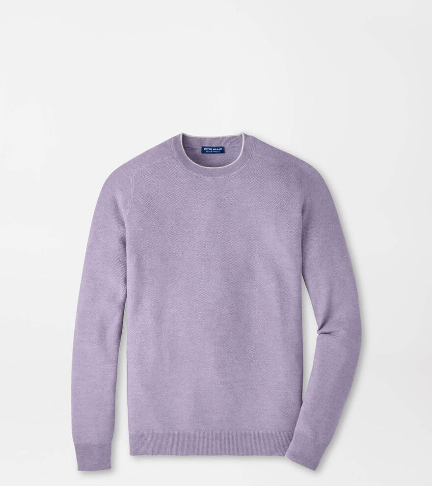 Voyager Cashmere-Silk Saddle Shoulder Crew image number 1