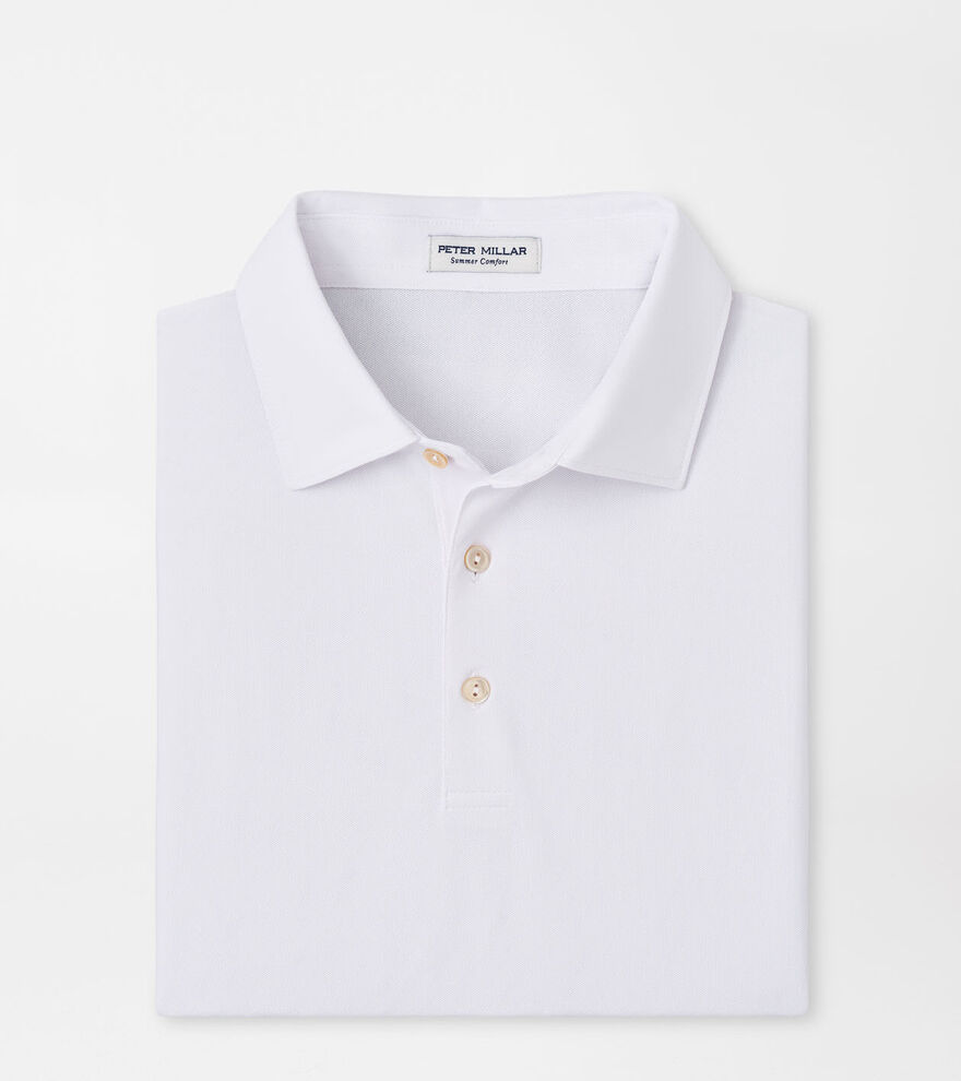 Solid Performance Mesh Polo