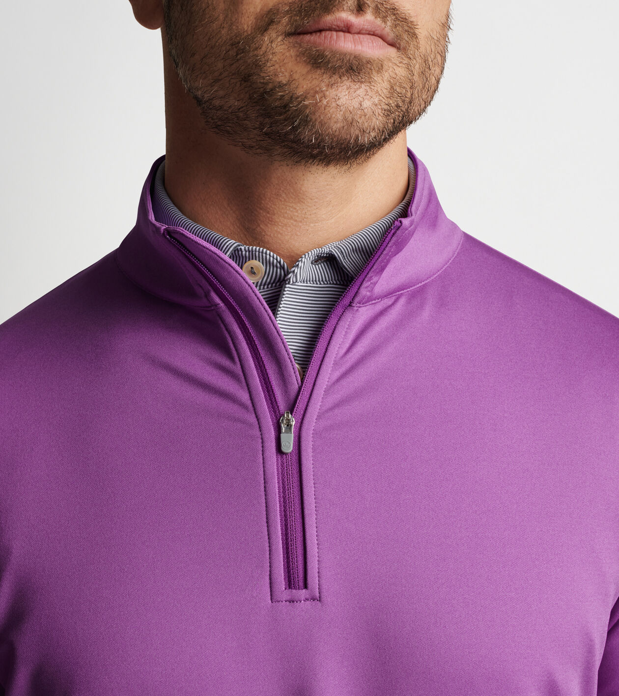 Perth Mélange Performance Quarter-Zip | Men's Pullovers & T-Shirts | Peter  Millar