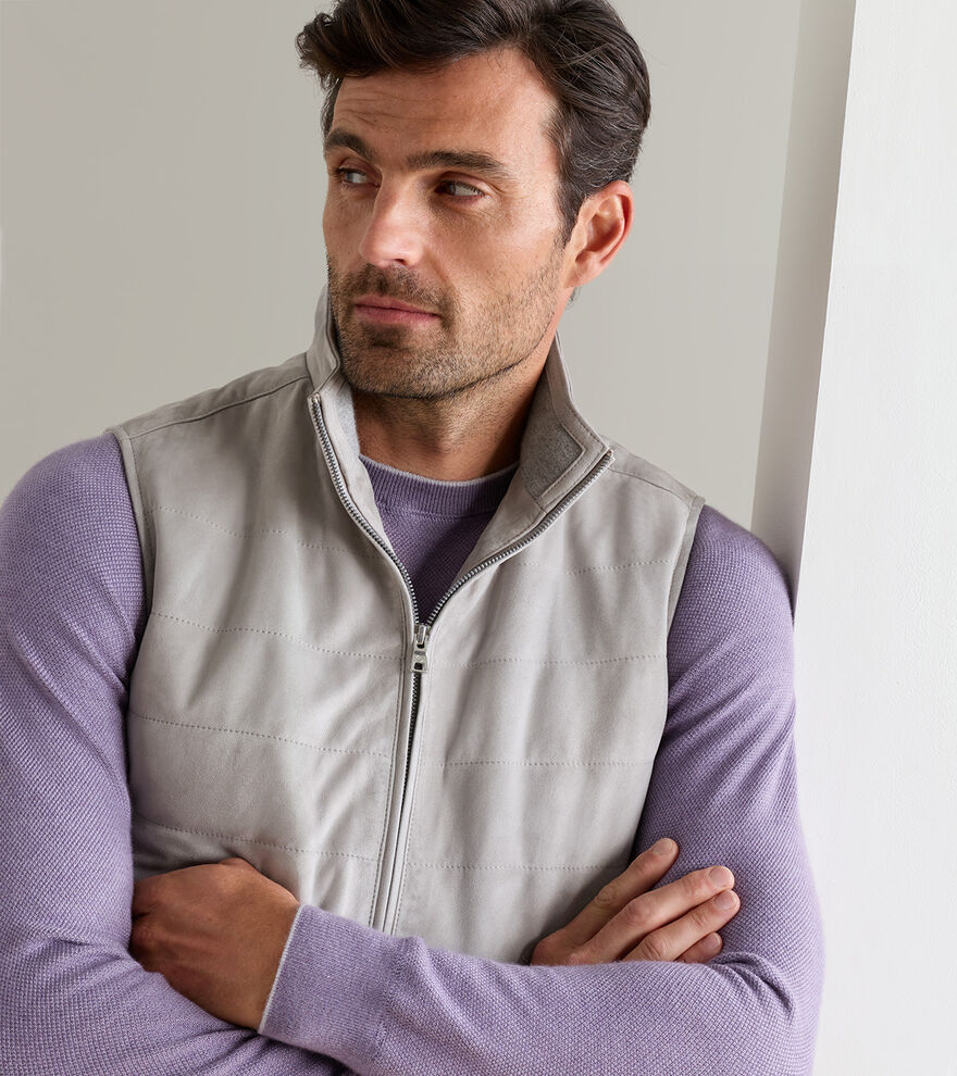 Featherweight Suede Gilet image number 5