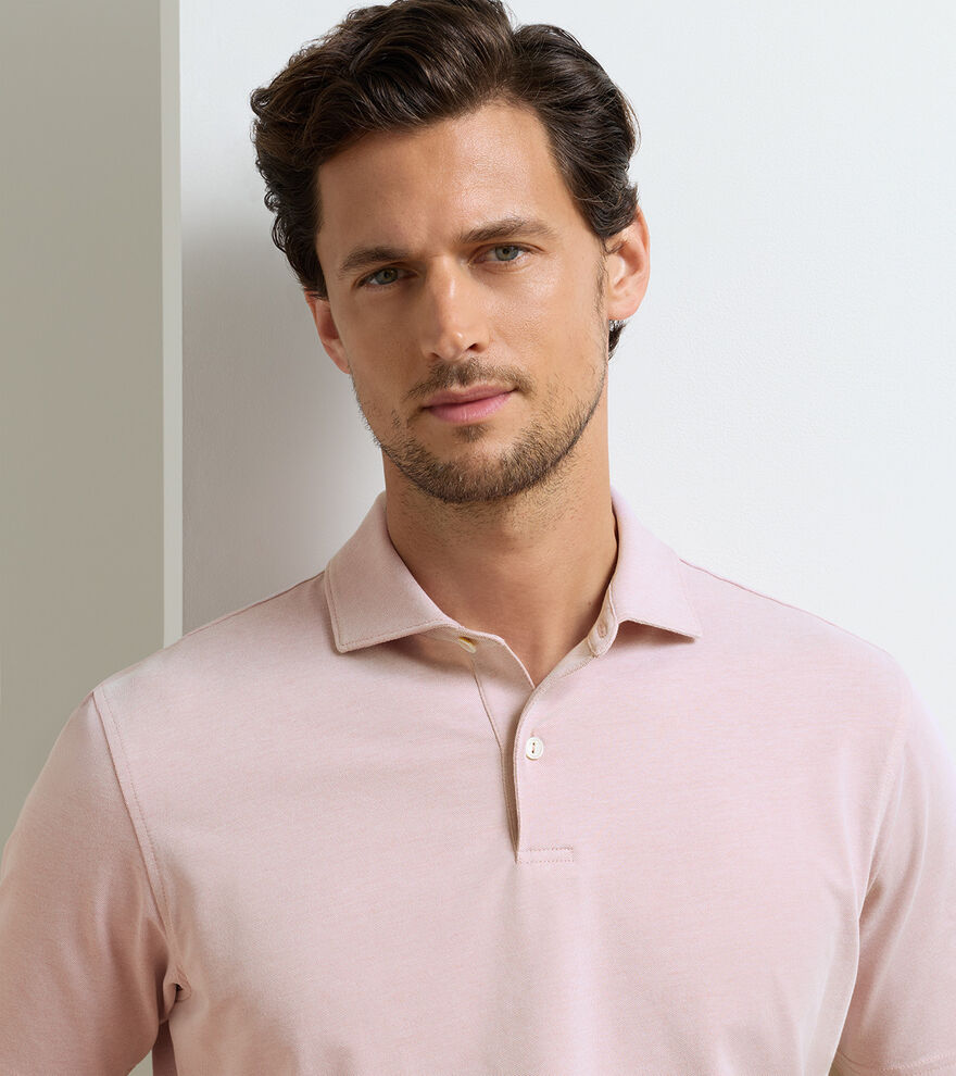 Albatross Cotton-Blend Piqu&eacute; Polo image number 5