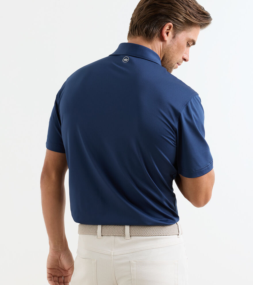 Solid Performance Jersey Polo - Alternate Image 2
