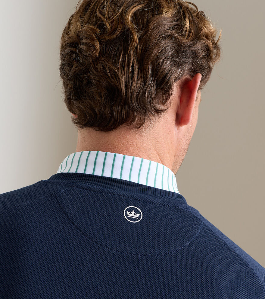 Cradle Piqu&eacute; Performance Crewneck image number 4