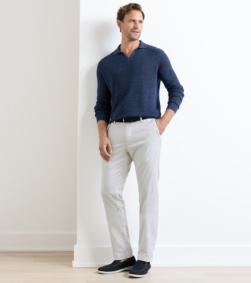 Mariner Sea Island Flat Front Chino image number 2
