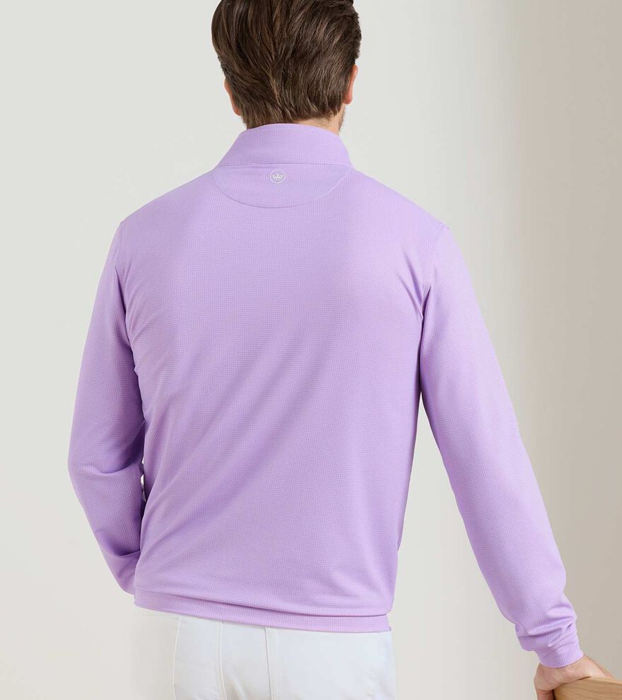 Perth Basketweave Performance Quarter-Zip image number 3