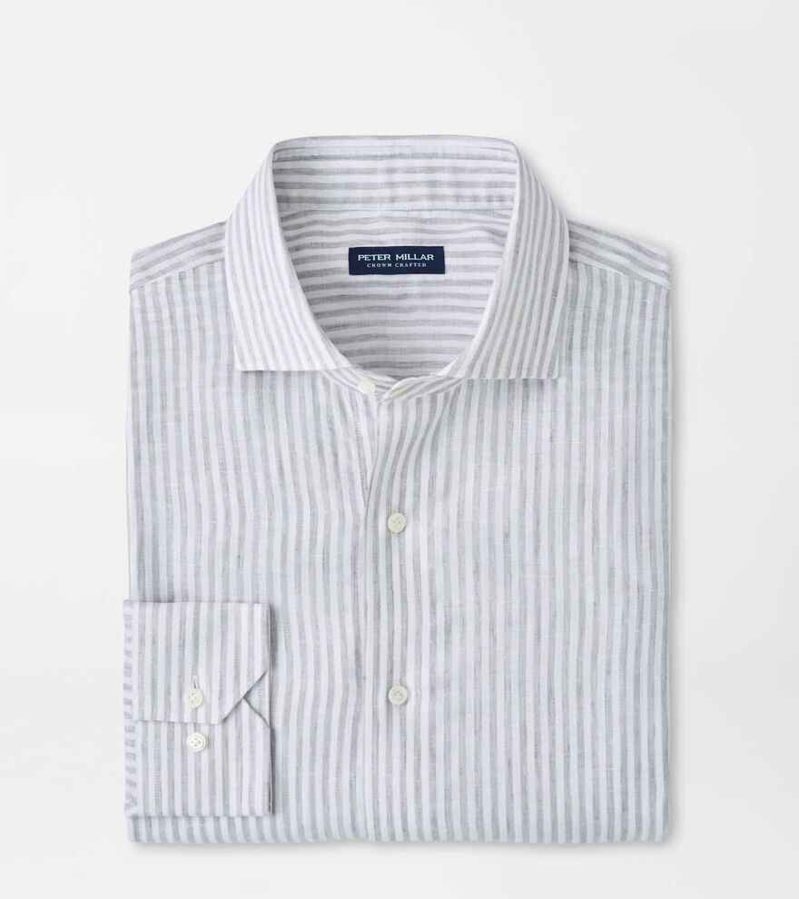 Astino Lino Stripe Shirt image number 1