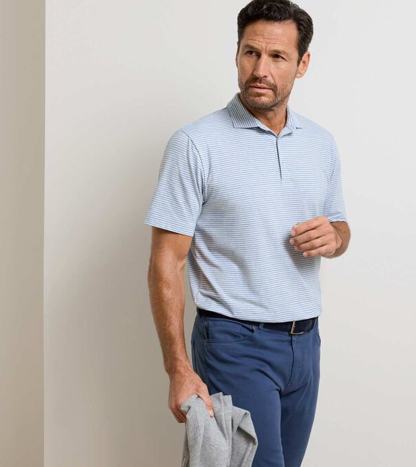 Calvert Crown Flex Cotton Polo - Alternate Image 1