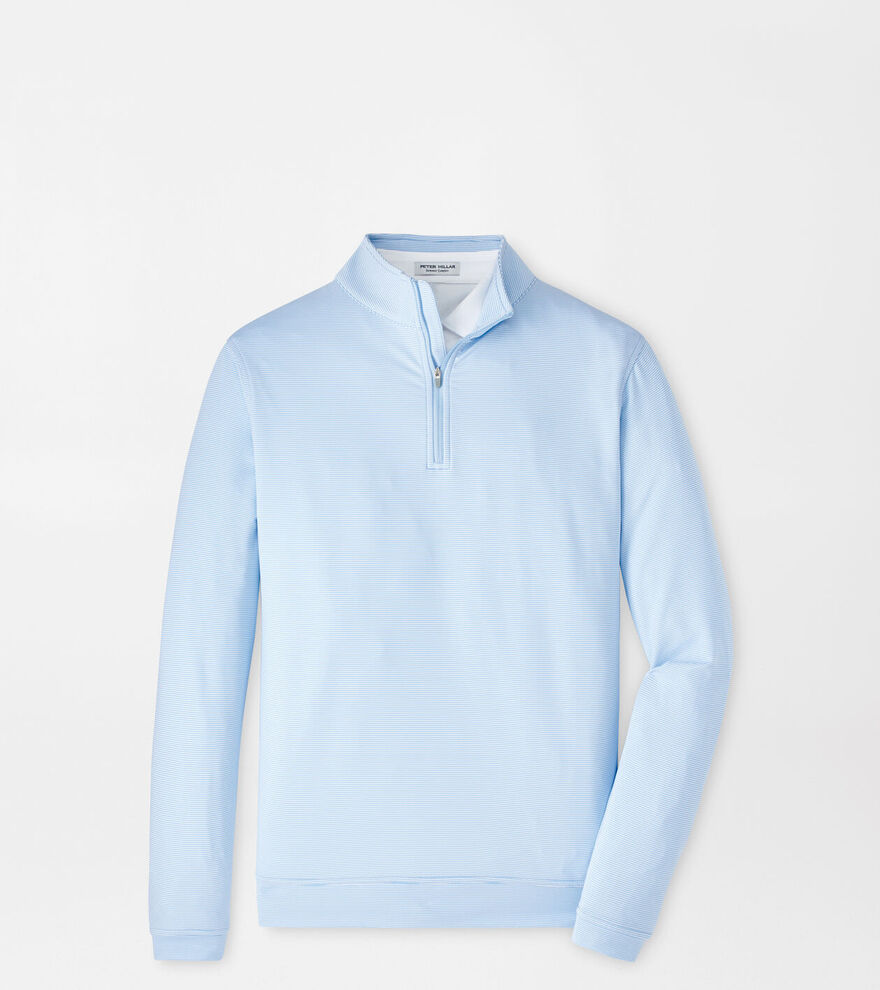 Perth Sugar Stripe Performance Quarter-Zip image number 1