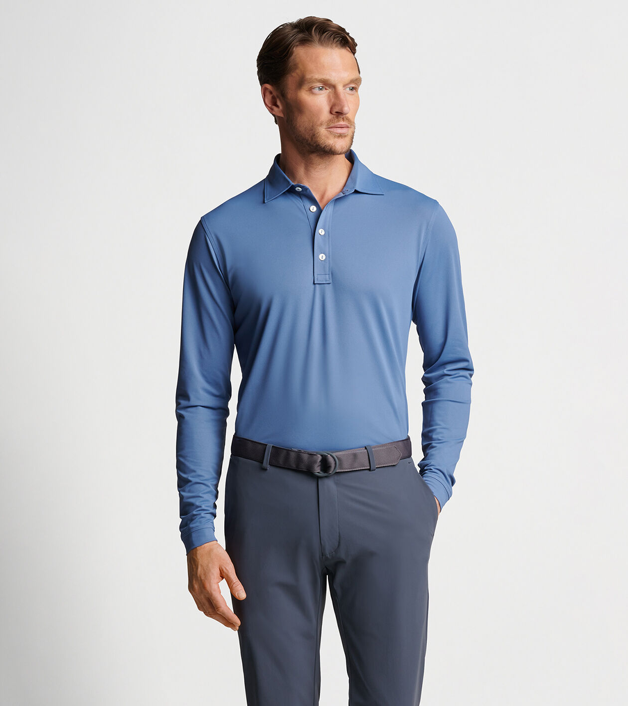 Long sleeve deals performance polo